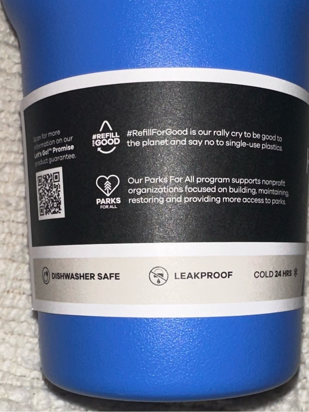 New Hydro Flask 32oz Wide Mouth Travel Bottle with Flex Straw Cap- Cascade Color - Picture 8 of 13